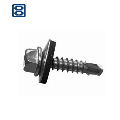 
self-drilling screw machine roofing screws for wood of DIN 7504K 