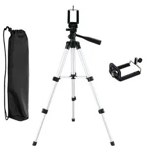 Portable Aluminium Camera Tripod Smartphone Mount