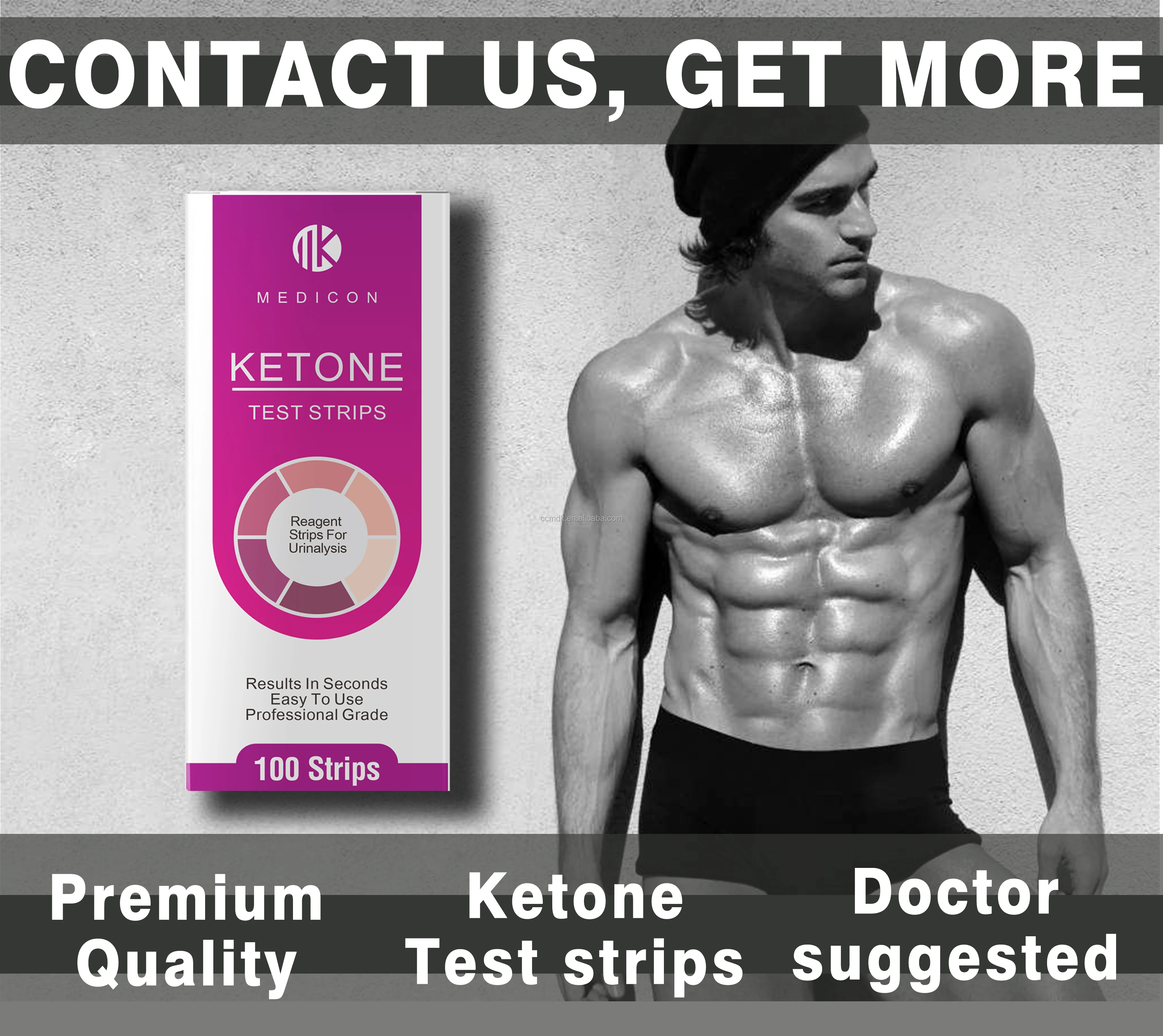 Medicon Ketone Test Strips For Urine Ketone Testing Buy Ketone,Ketone