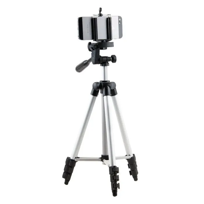 

Travel camera tripod, aluminum mobile phone tripod with remote control