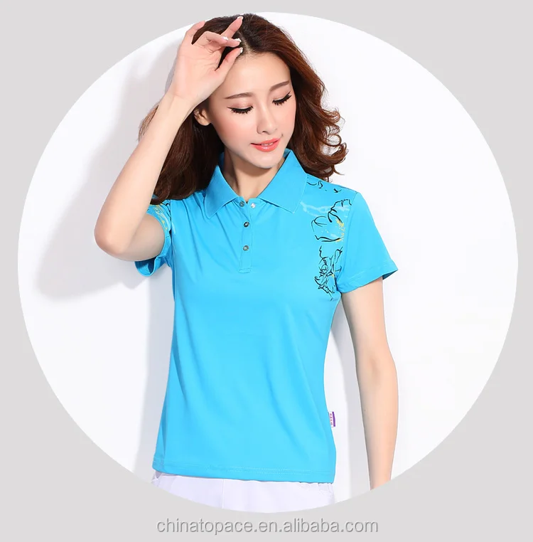 women's polo blouse