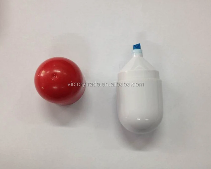 Custom Logo Multi Color Capsule Shape Highlighter Marker Pen With Magnet Base