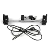 Security anti theft adjustable universal desk top countertop display cable lock stand with key for lenovo tablet ipad