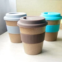 

Travel Bamboo Fiber Coffee Mug