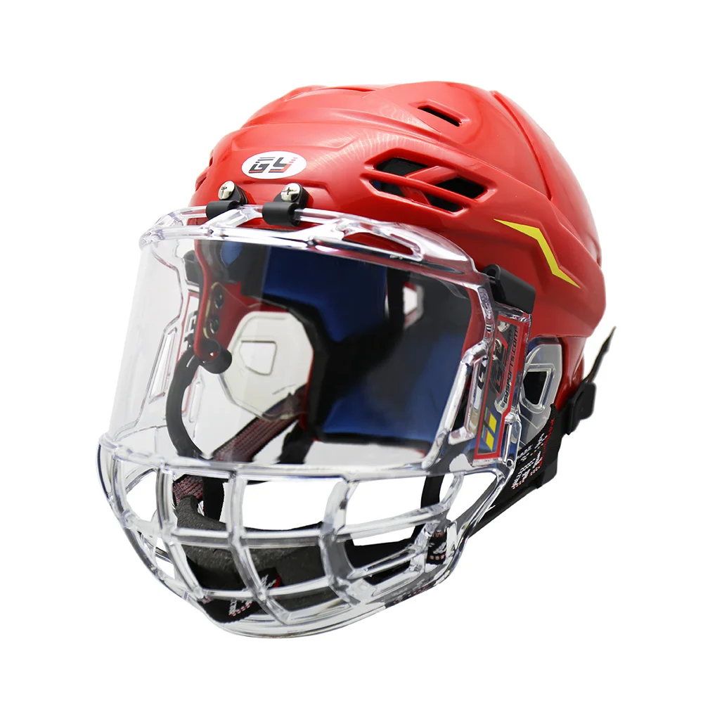 2020 GY Hockey Helmet with Full PC Clear Visor for Player Ice Hockey