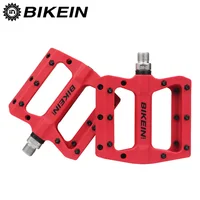 

BIKEIN Non-slip lightweight durable BMX Bicycle Pedals Mountain Bike Nylon Multi-Colors Flat Platform Pedals MTB Accessories