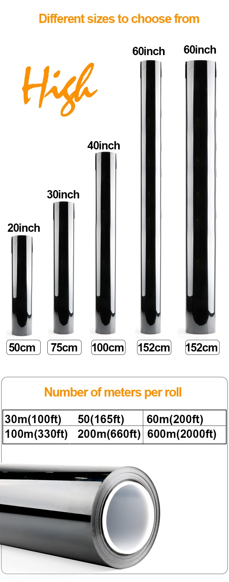 Charcoal Black Nano Ceramic Solar Window Tint Film Buy Tint Film,Nano