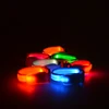 New design motion activated nylon led bracelet free sample motion control running light bracelet