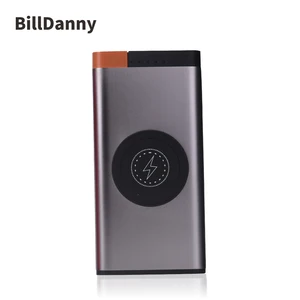 10000mAh Wireless QI Power Bank Fast Charger