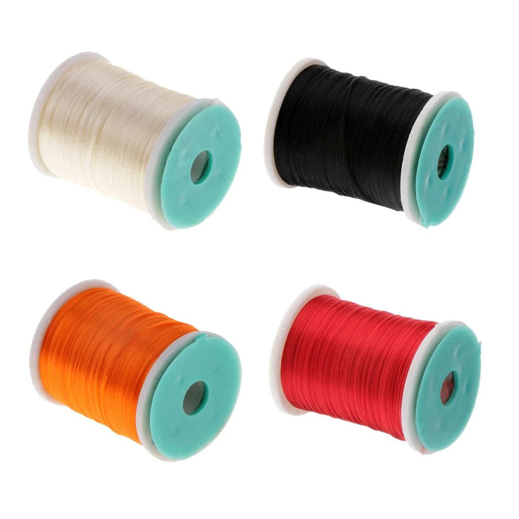 2 Pieces 210 Denier Fly Tying Threads Material Fly Fishing Threads 250m 