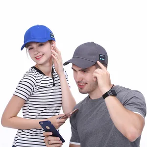 Bluetooth Smart Headset Baseball Cap Integrated Speaker