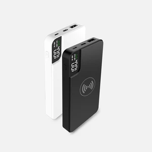 Qi Wireless Charger USB Hub & Portable Power Bank