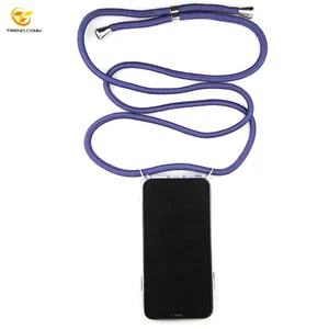 For iPhone X/XS Crossbody Necklace Cord Custom TPU Shockproof Cell Phone Case Shoulder Strap