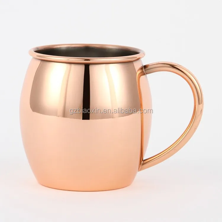 
16 oz stainless steel copper plated mug 16 oz stainless steel copper plated mug