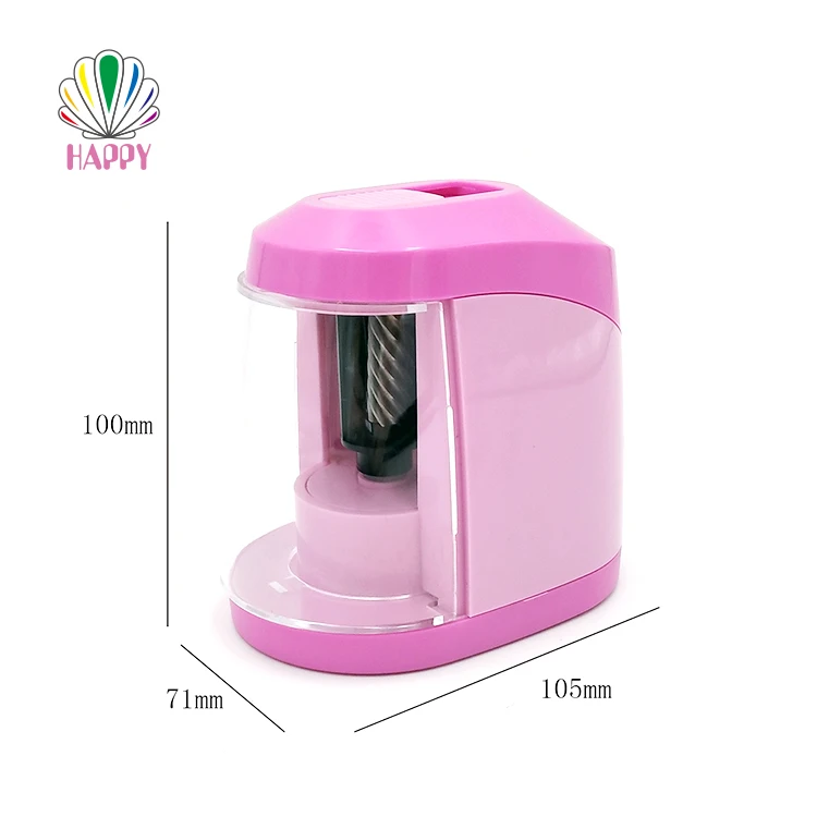 Wholesale Battery Usb Electric Pencil Sharpener Pink Electric Sharpener Pencil For Student Use