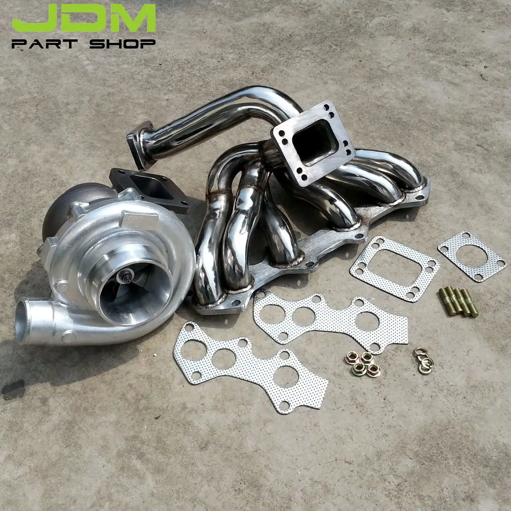 For-Toyota-Supra-1JZ-VVTI-JZX100-VVTI-Turbo-Manifold-T4-AR
