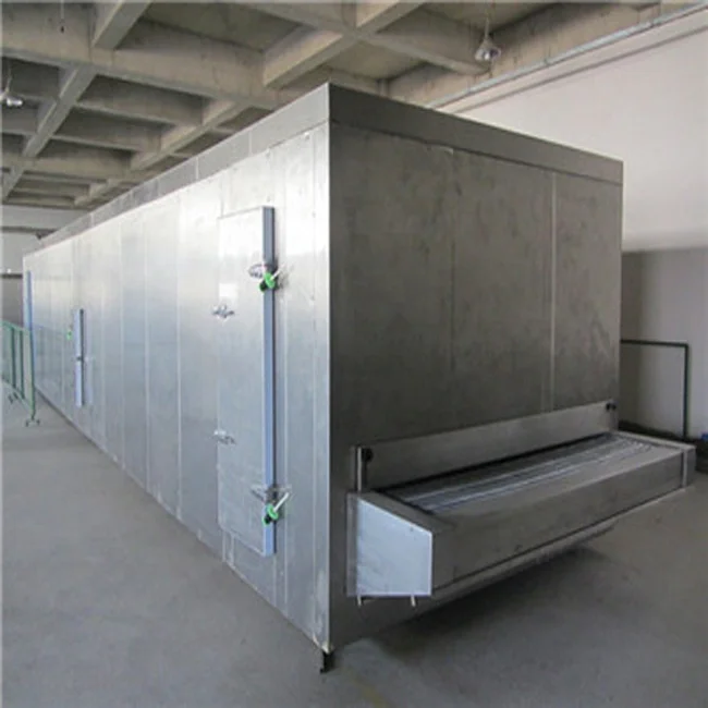 
Tunnel quick freezing equipment/ liquid nitrogen refrigerator/IQF freezer 