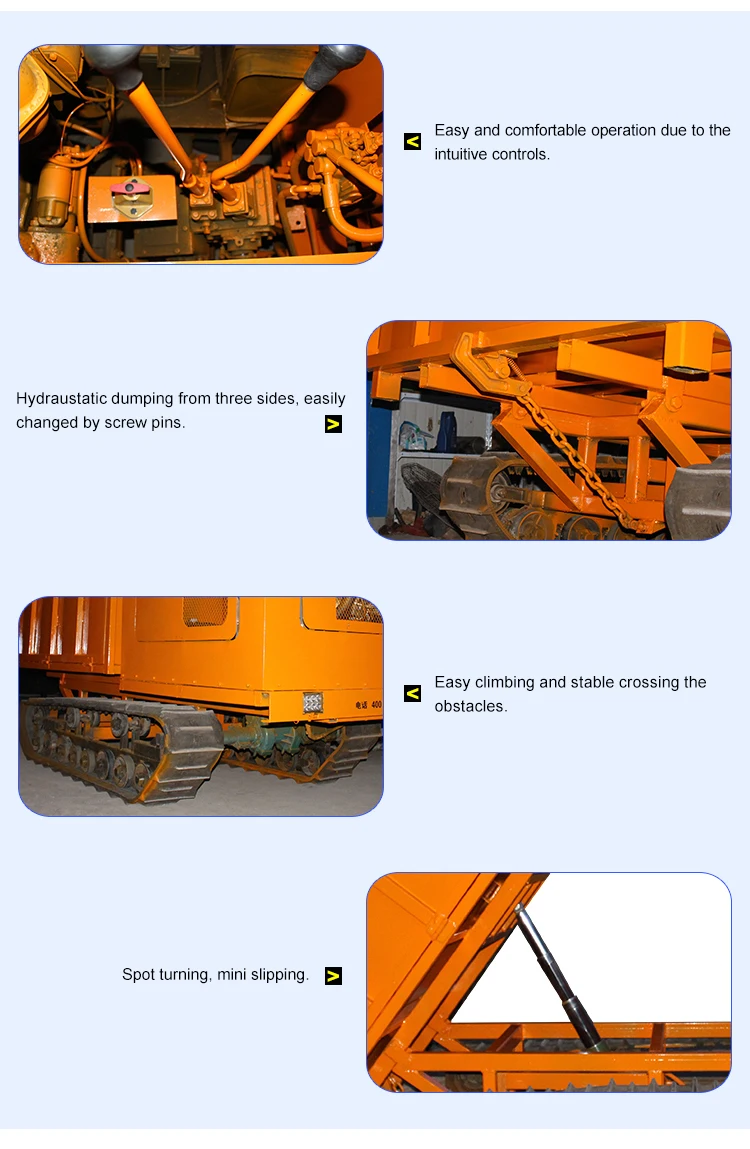 2 Ton Multi-function crawler transportation dump truck for loader.jpg