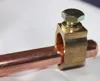Copper clad earth grounding rod electrode for electric fence