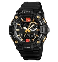 

2019 New Design Skmei 1529 OEM Custom Logo Relojes Hombre Waterproof Men Wristwatch Sport Digital