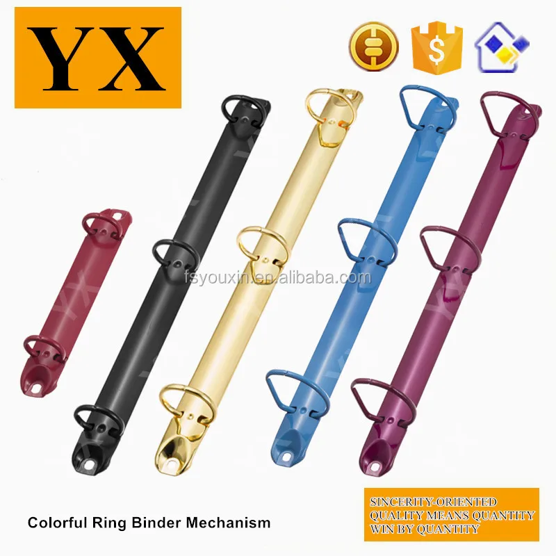 Color ring binder clips_