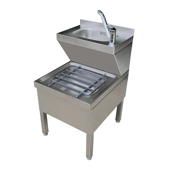 
First class wash mop sink knee operated sink 