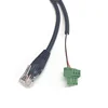 Customized RJ45 lan network to 3 Pin assembly cable