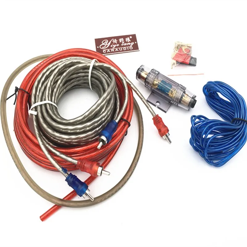 Car Audio Subwoofer Sub Amplifier Amp Wiring Kit Set Power Installation