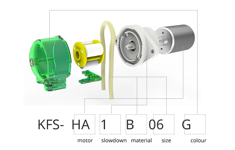 Mini Kfs Brushless Dc 12v 24v Peristaltic Dosing Pump Low Flow Aquarium