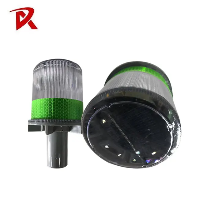 
Factory price road safety portable solar LED warning cone light 