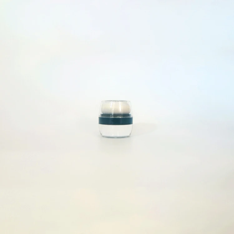 
Custom empty loose powder case with puff 