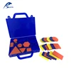Math teaching multi shape geo board colorful attribute blocks