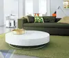 acrylic marble living table Pure acrylic coffee table Round coffee table