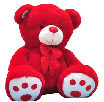 large red teddy bear