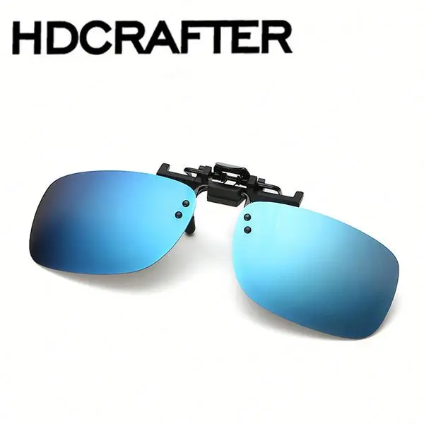 

UV400 Polarized cool sun glasses Clip on Men Aviate Drive Sunglasses