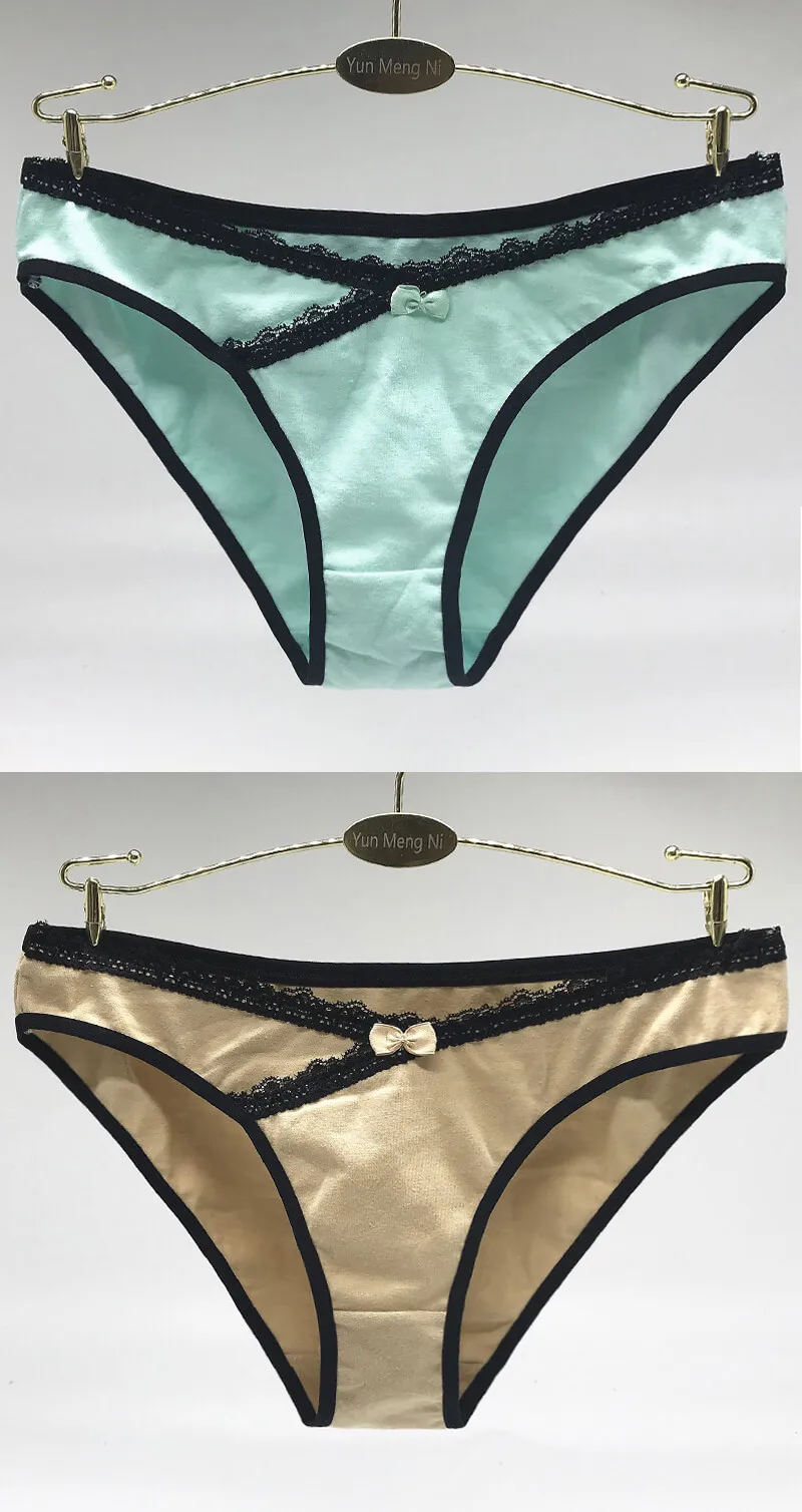 Yun Meng Ni Underwear 2018 New Girls Underwear Breathable Cotton
