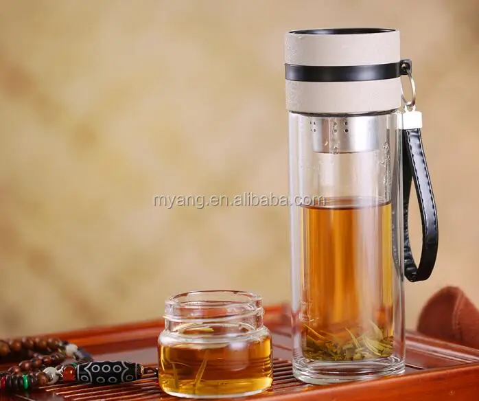 Tea Separation Water Bottle With Filter /bpa Free Double Wall Infuser Travel Mug Sports Buy
