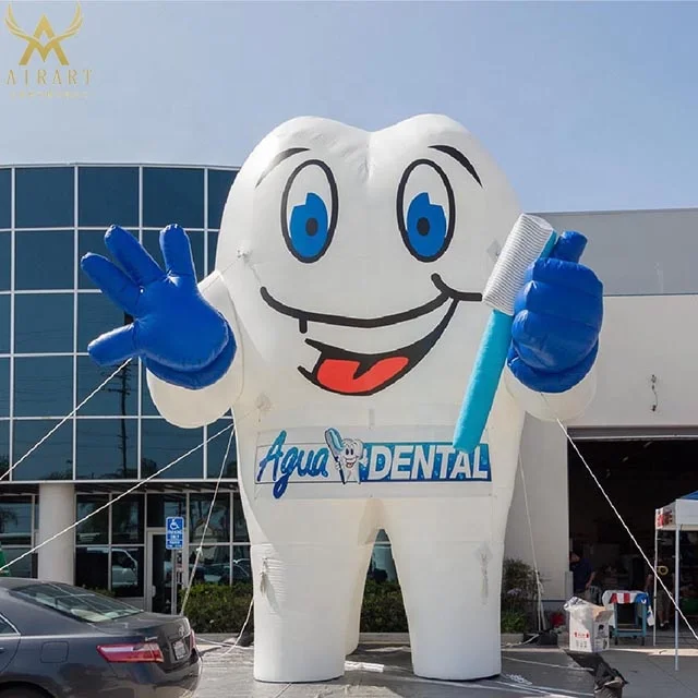 White Inflatable Tooth Balloon For Advertising Event Decoration Buy