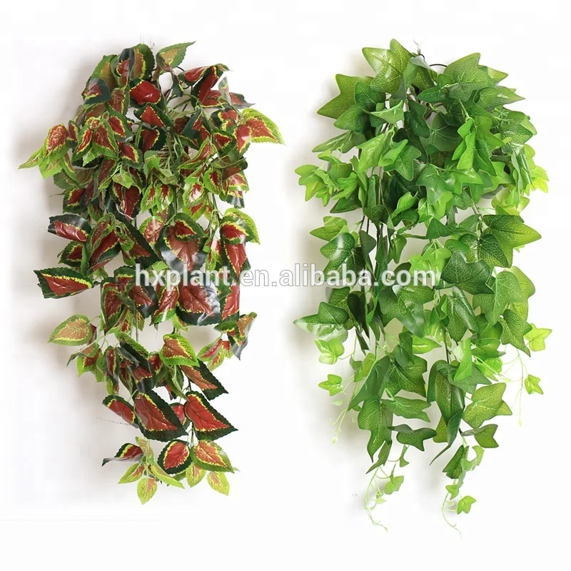 Wholesale Fake Green Evergreen Leaves Vine Artificial Foliage Leave Garland Buy Vines