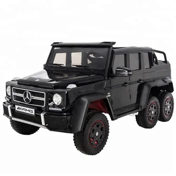 Black Mercedes G63 Amg 6x6 Children Battery Operated Electric Ride On Kidscar View Children Electric Car Lx Product Details From Hebei Laixing