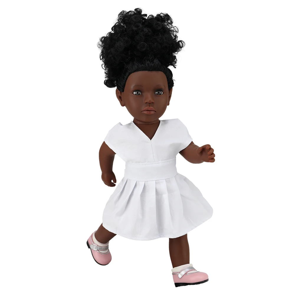 black tpe doll