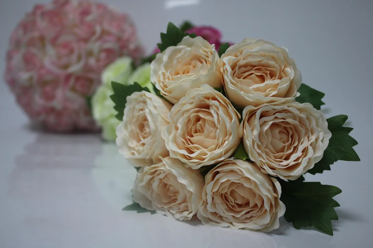 sfb31015 beautiful artificial fresh colored silk flower