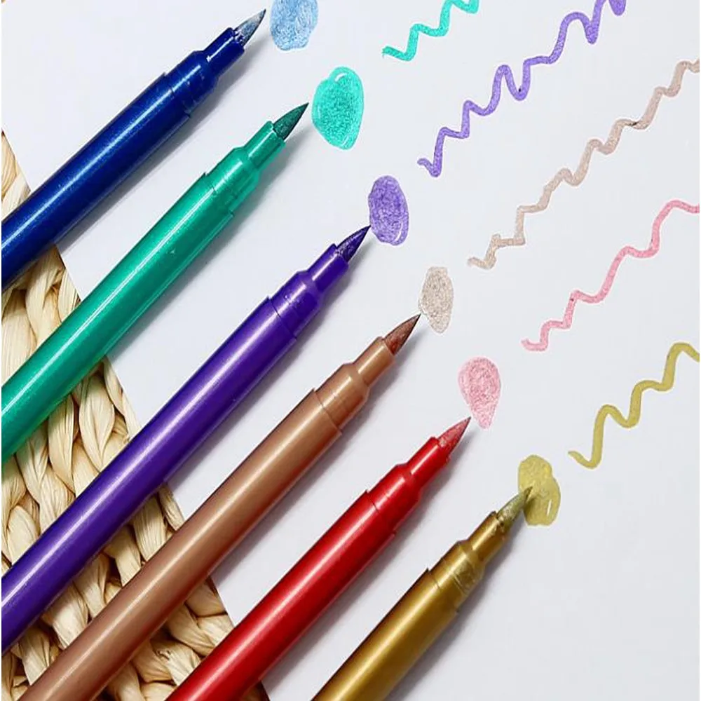 New Hot Product Silicone Glass Marker Metallic Wine Glass Markers Party