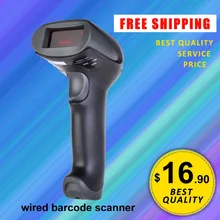 Freeship! JP-A1 Handheld Barcode Scanner laser barcode reader handheld wired USB barcode scanner 1D codes reader