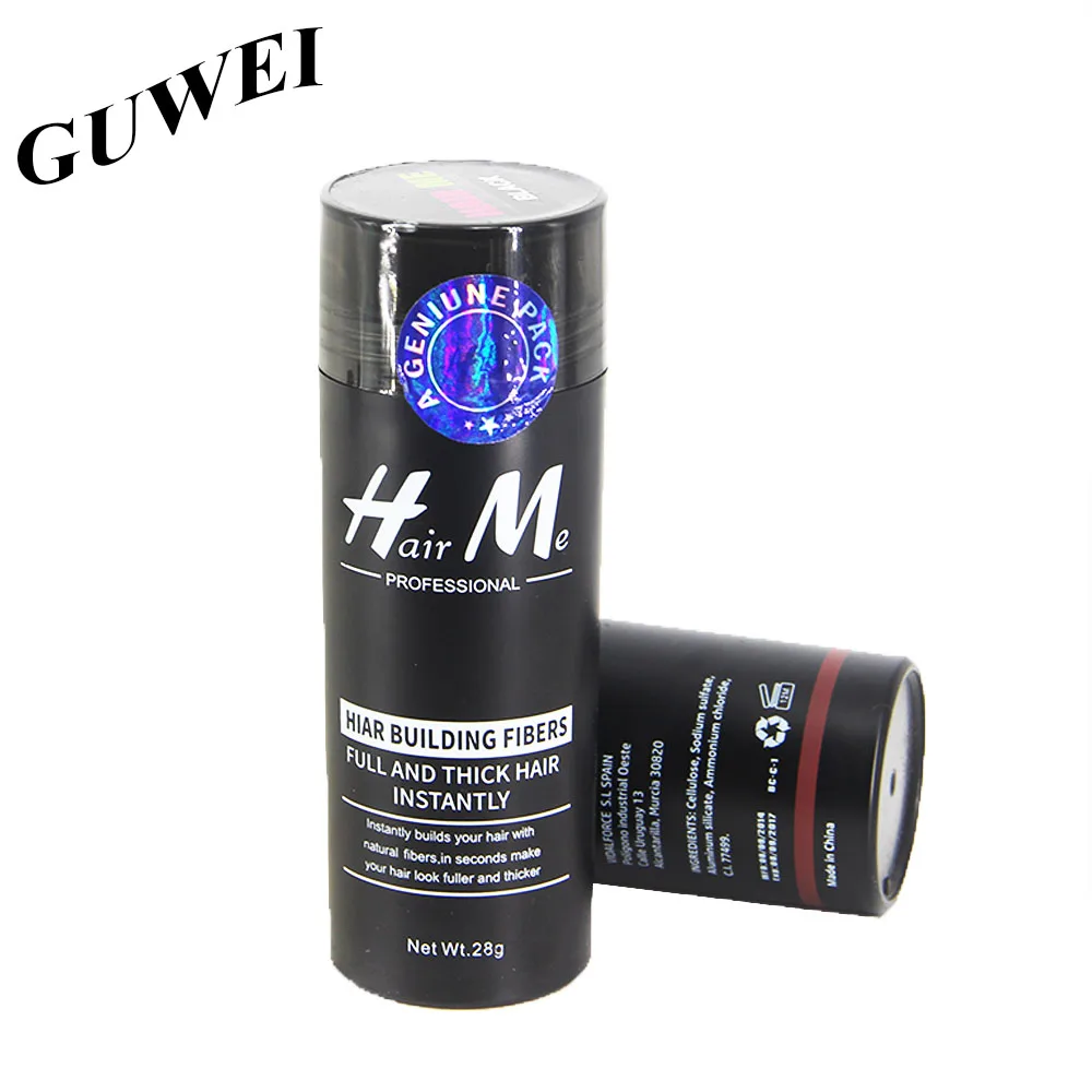 

Guwee Hair Thickening Fibers Chinese Instant Hair Growth Medicine Hair Growth Fiber, 15 colors for stock/ black/dark brown/medium brown