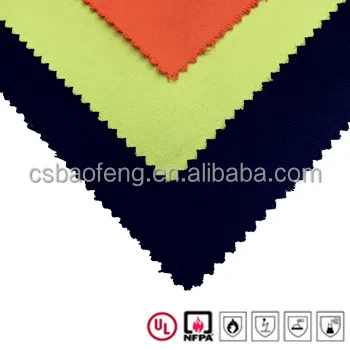 
Modacrylic fabric for garment 