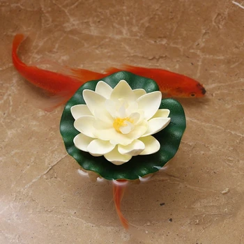Buatan Floating Lotus Bunga Untuk Kolam Dekorasi Water Lily Buy