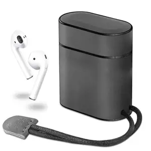 Full Protection Genuine Leather Accessories Case For Apple Airpods
