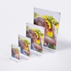 Custom A4 A5 A6 magnetic acrylic poster display photo frames menu document sign holder display stand