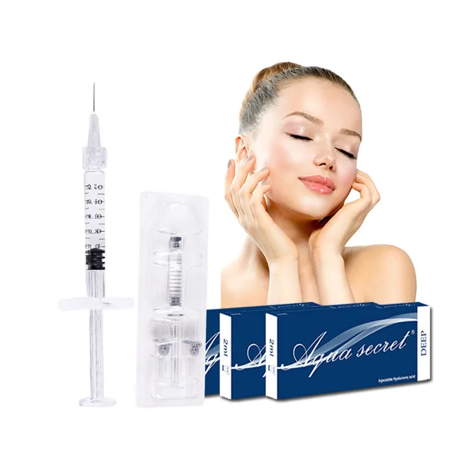 

Aqua Secret 2ml deep hyaluronic acid filler for injection